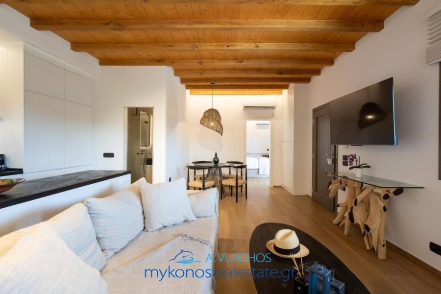 (For Rent) Residential Apartment || Cyclades/Mykonos - 75 Sq.m, 1 Bedrooms, 1.400€ 
